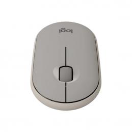 Logitech-M350-Pebble-เม้าส์ไร้สาย-Bluetooth®-Wireless-2-4GHz-สีน้ำตาล